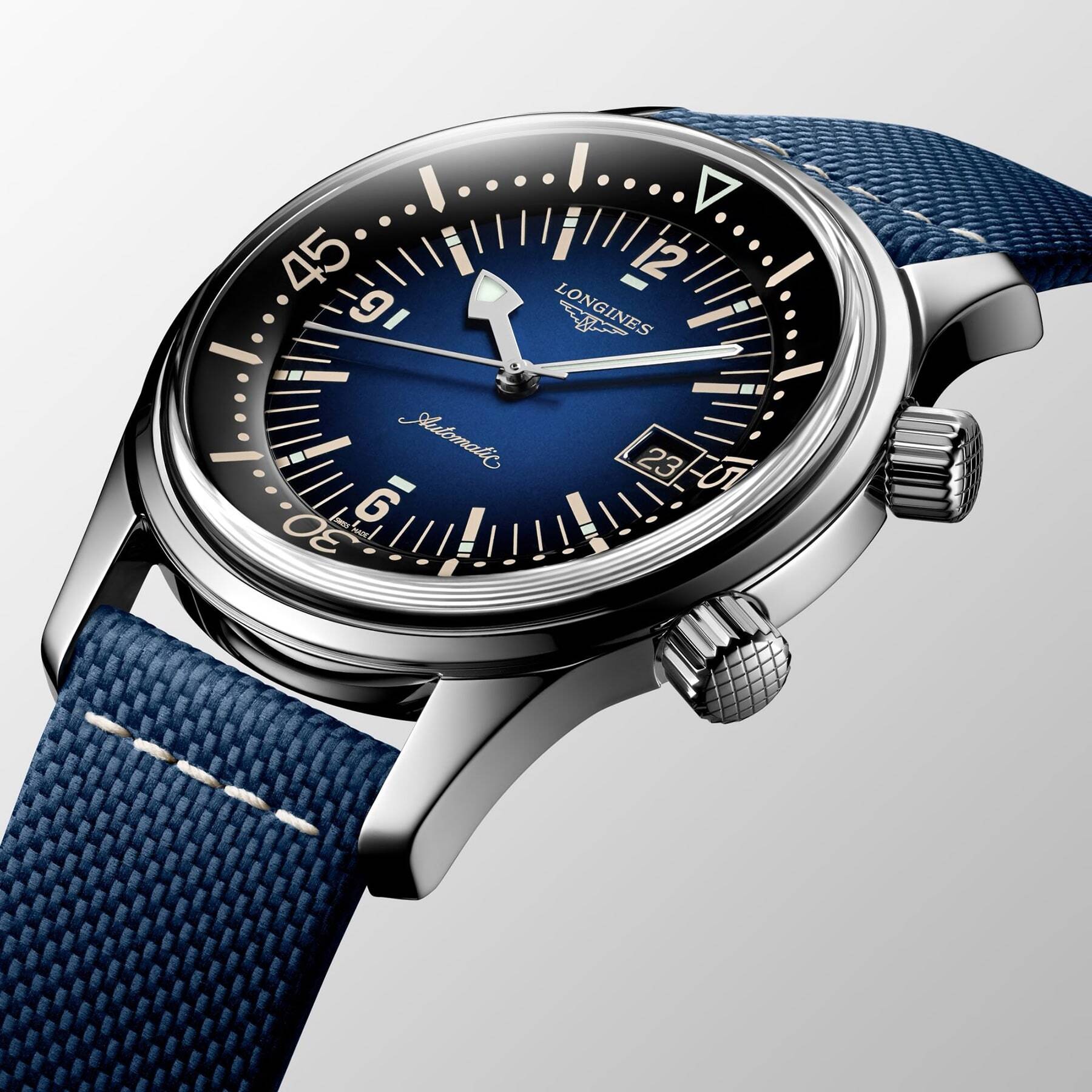 The Longines Legend Diver Watch L3.774.4.90.2