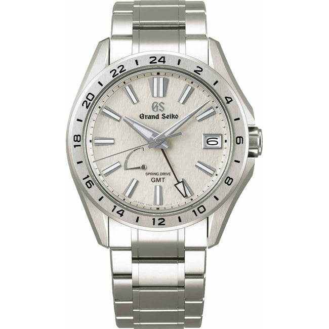 Grand Seiko SBGE285 Mistflake Spring Drive GMT Titanium
