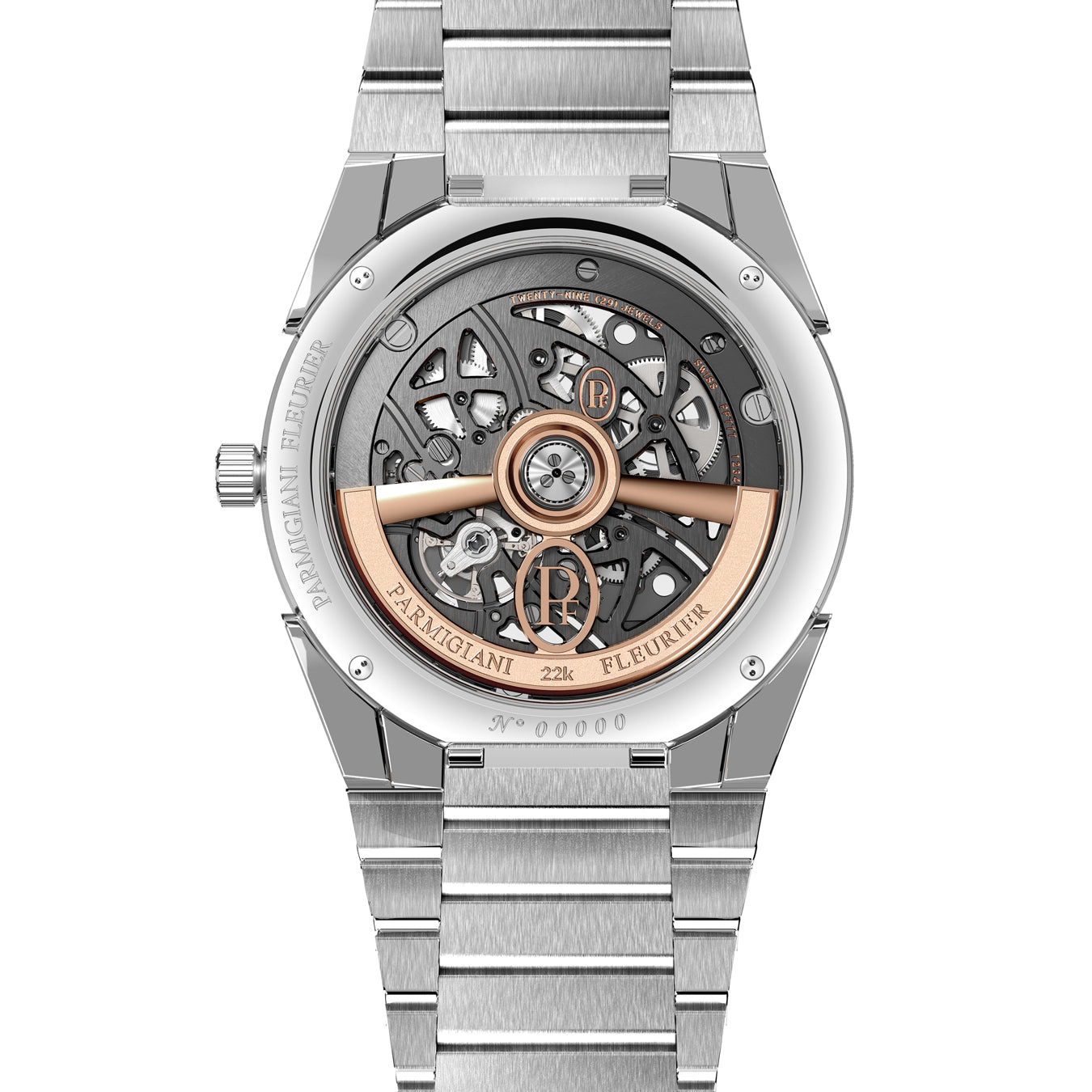 Parmigiani Fleurier PFC912-1020001-100182 Tonda PF Skeleton Stainless Steel