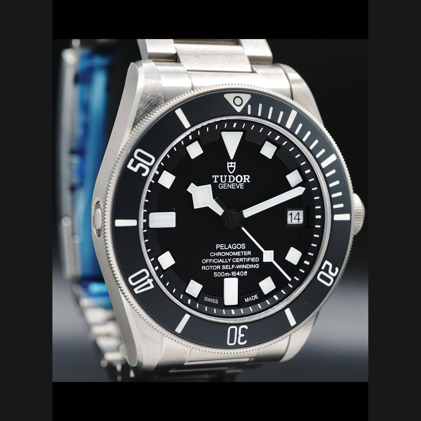 Tudor Pelagos Titanium Chronometer Automatic Black Dial 25600TN