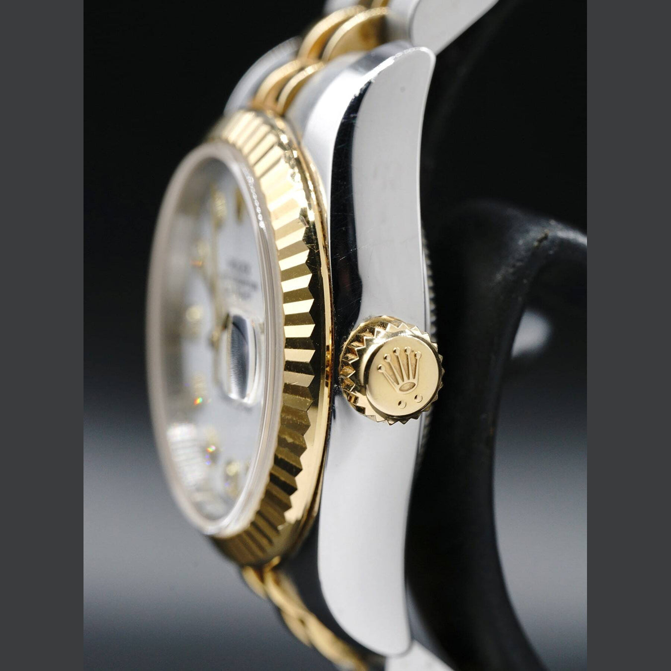Rolex Ladies Datejust 18k Yellow Gold and Steel 179173