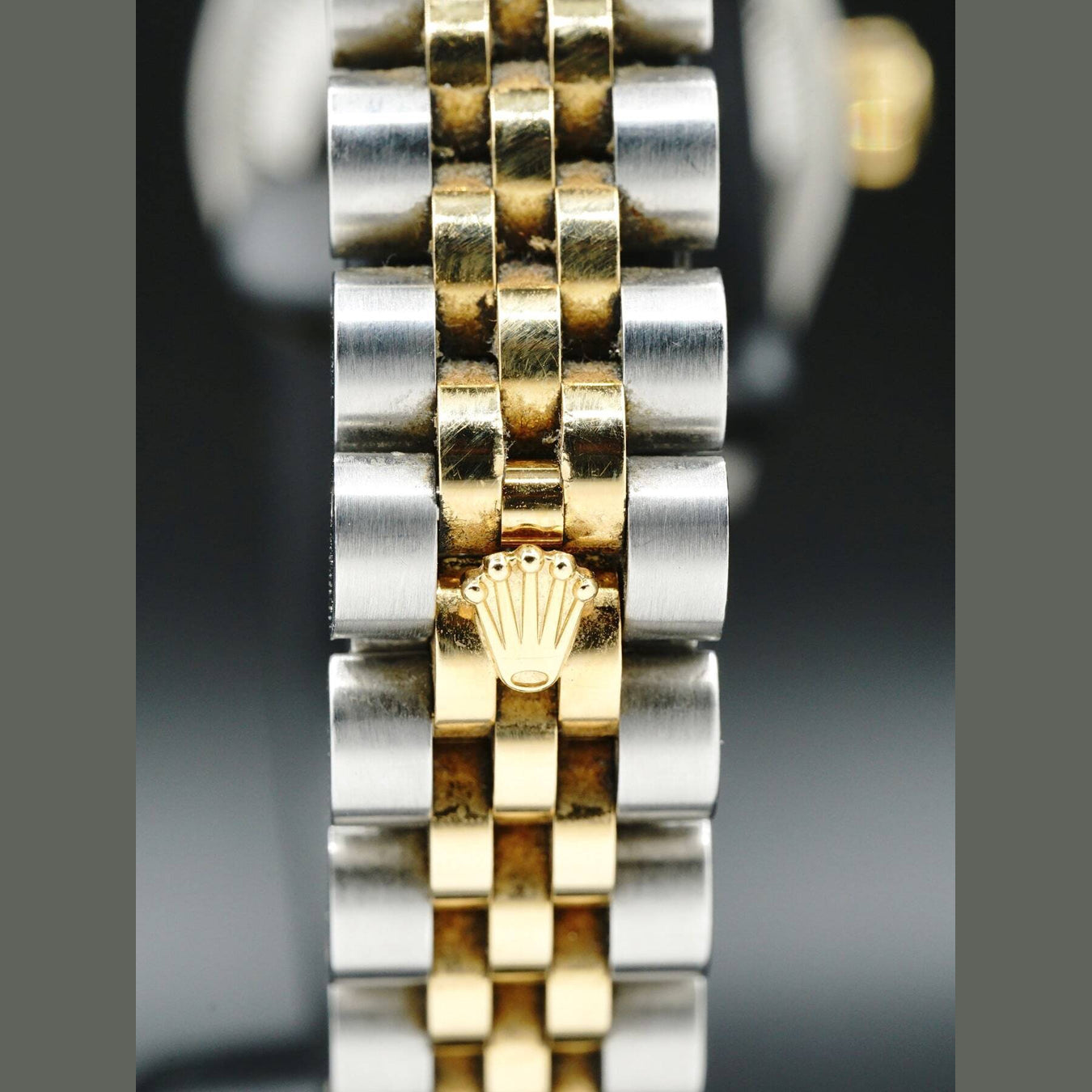 Rolex Ladies Datejust 18k Yellow Gold and Steel 179173