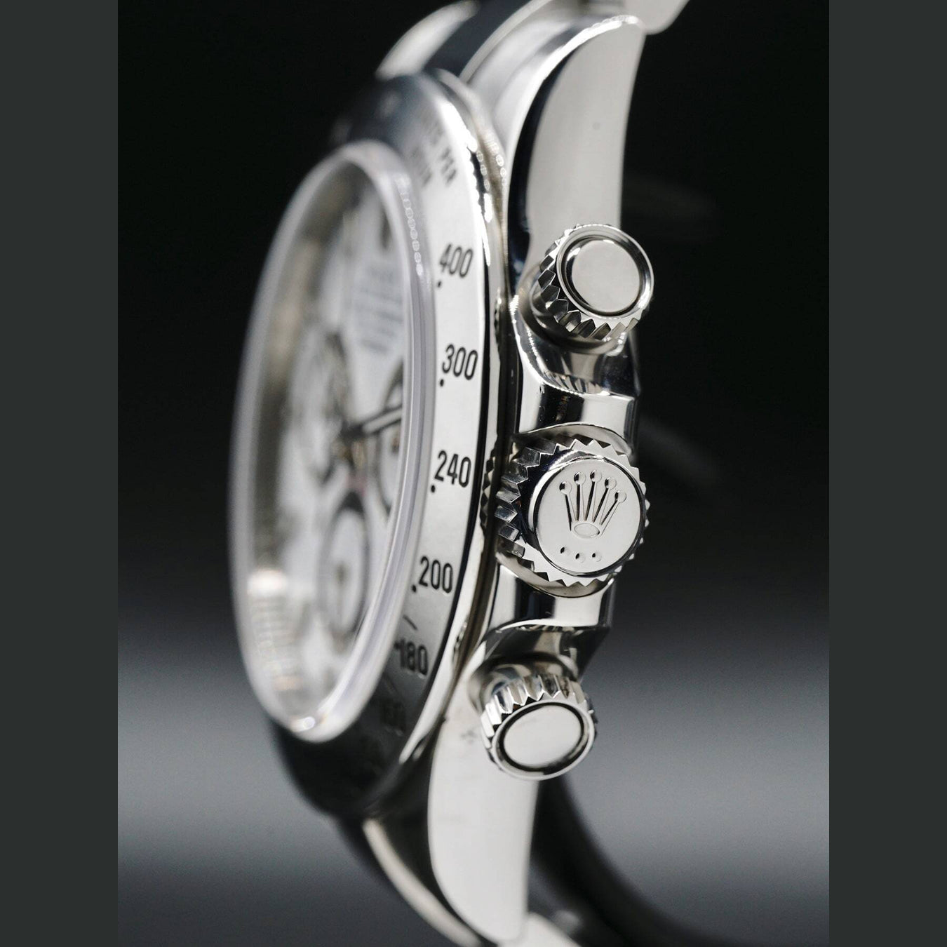Rolex  Daytona 2015 Stainless Steel White Dial 116520 Rare APH Dial