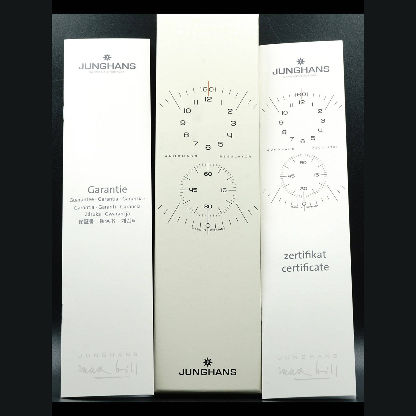 Junghans Max Bill Regulateur 027/3190.02