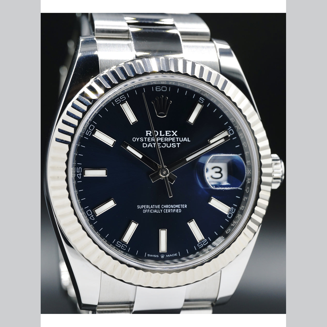Rolex Datejust Blue Dial 126334