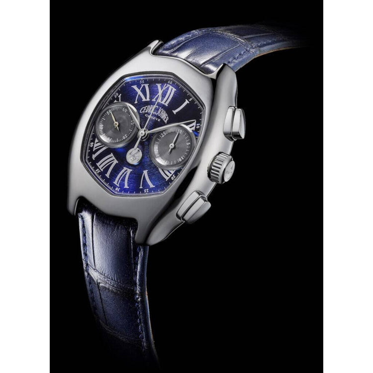 Cedric Johner Iconic Abyss Chronograph Limited Edition 30th Anniversary Blue dial
