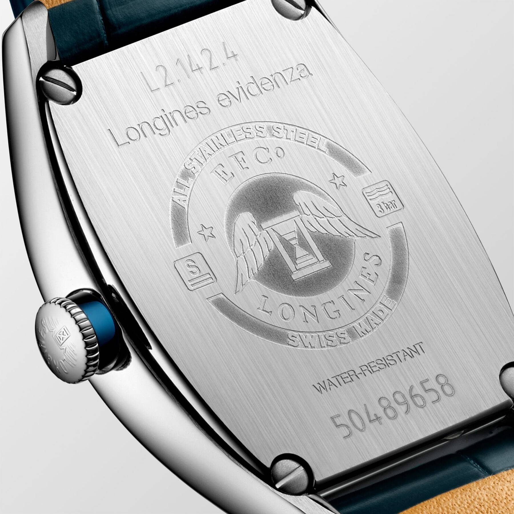 Longines Evidenza Petroleum Dial on Strap