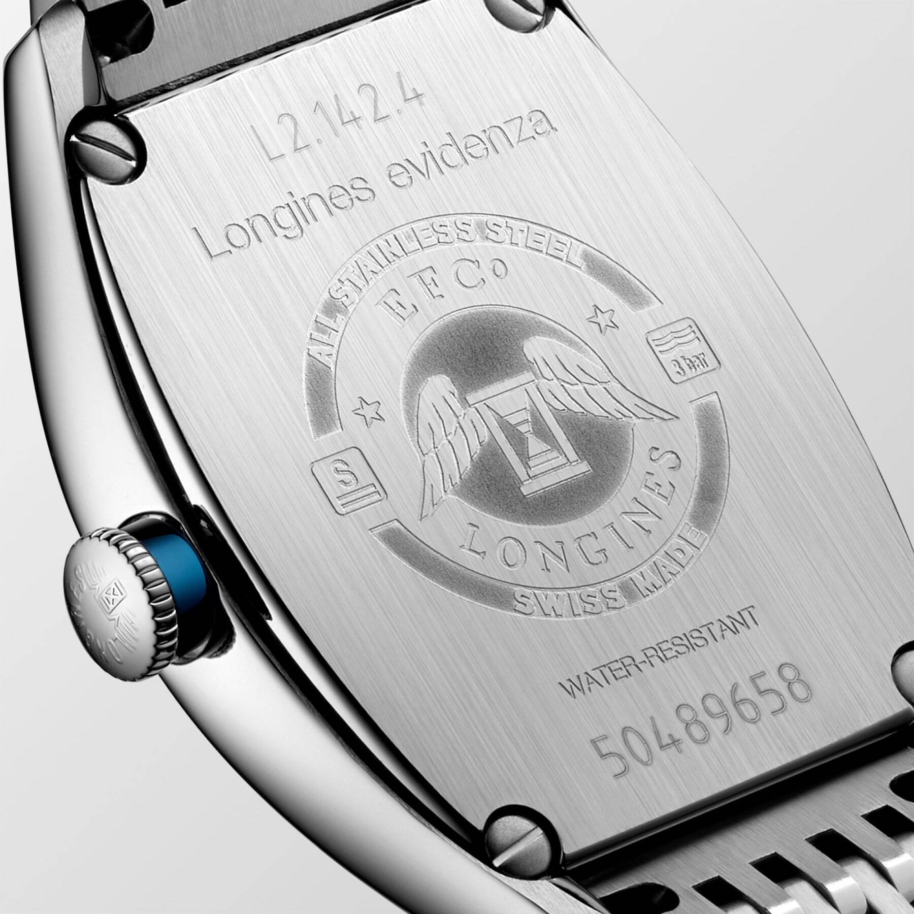 Longines Evidenza Silver Dial Steel