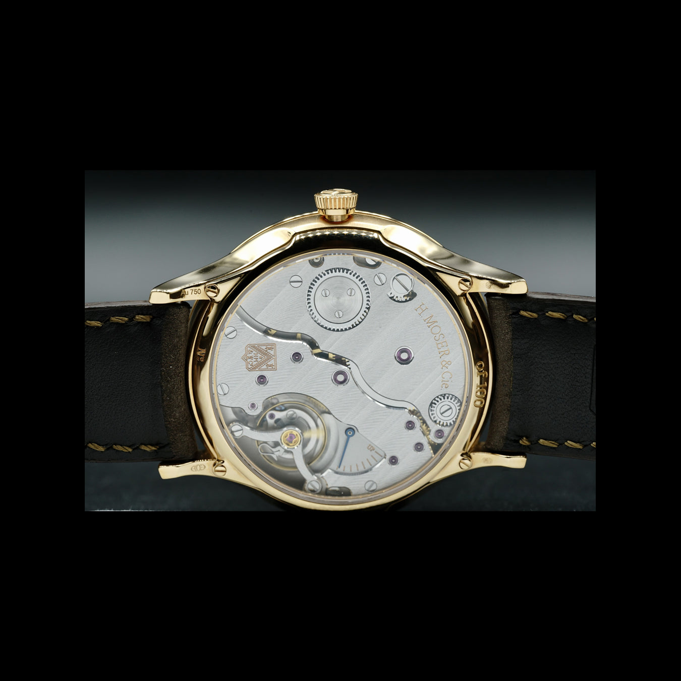 H. Moser & Cie. Venturer Small Seconds Purity Red Gold Fume Dial 2327-0404