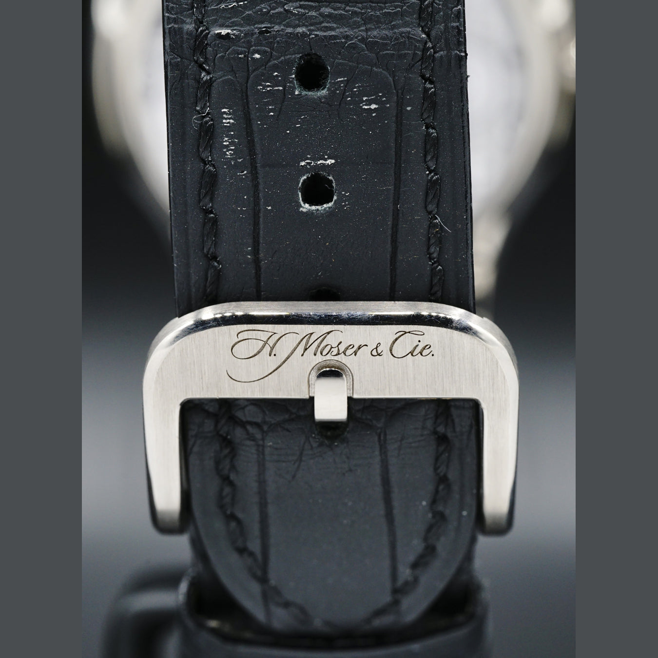 H. Moser & Cie. Venturer Small Seconds White Gold Ardoise Fume Dial 2327-0201