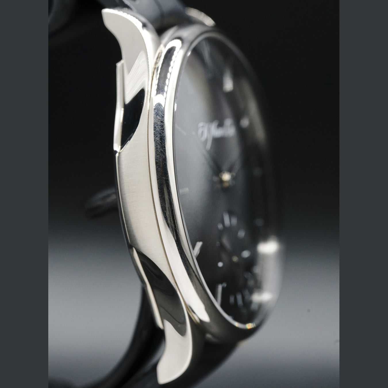H. Moser & Cie. Venturer Small Seconds White Gold Ardoise Fume Dial 2327-0201