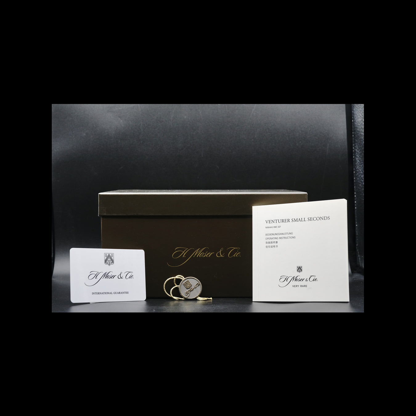 H. Moser & Cie. Venturer Small Seconds Purity Red Gold Fume Dial 2327-0404