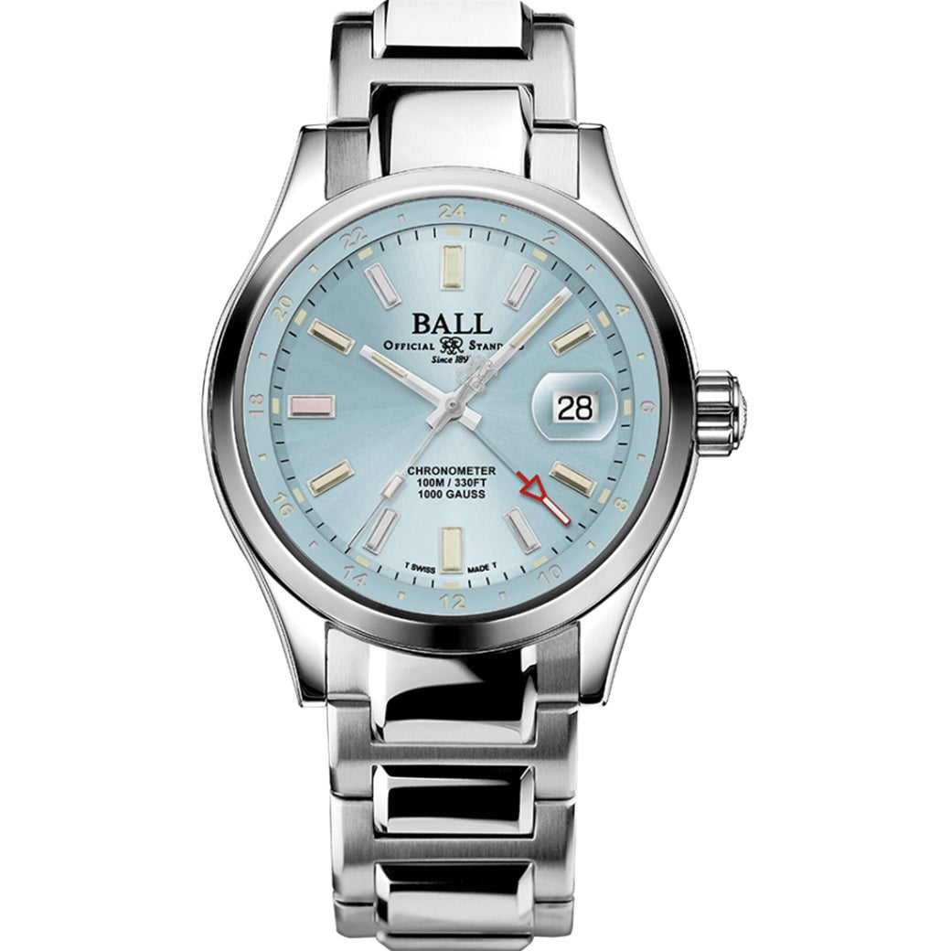 Ball Engineer III Endurance 1917 GMT 41mm Ice Blue Dial GM9100C-S2C-IBE