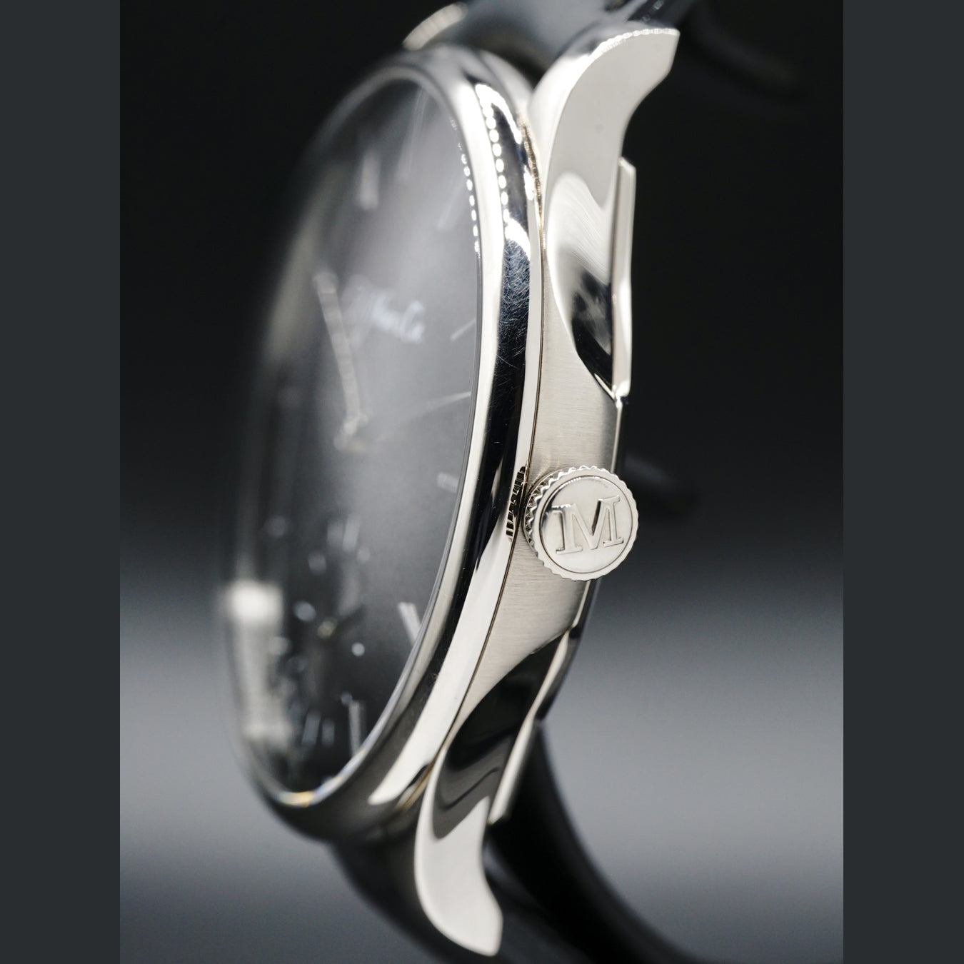 H. Moser & Cie. Venturer Small Seconds White Gold Ardoise Fume Dial 2327-0201