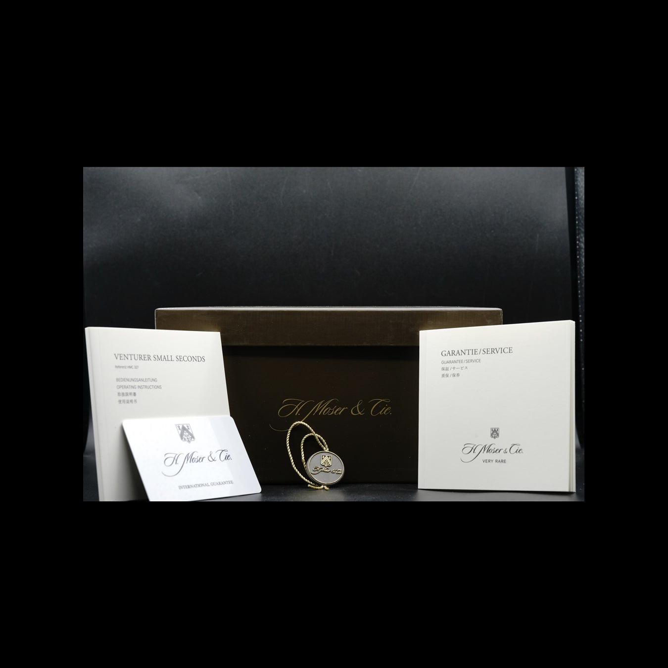 H. Moser & Cie. Venturer Small Seconds White Gold Ardoise Fume Dial 2327-0201