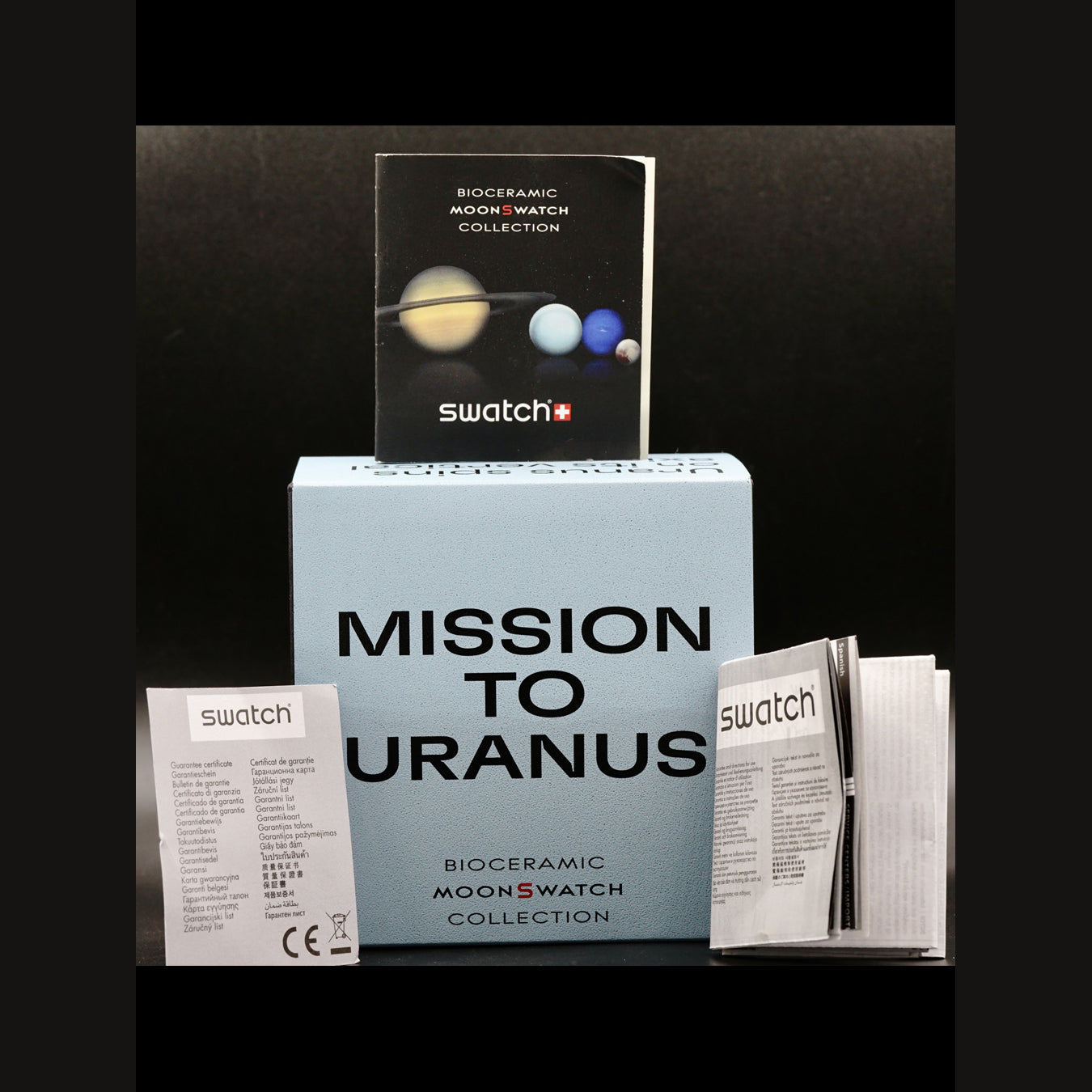 Swatch X Omega Speedmaster MoonSwatch Mission to Uranus