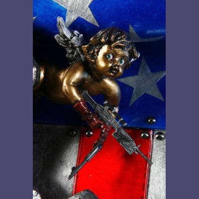 Dale Mathis Keepers of the Gate - Flag