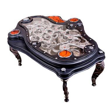 Dale Mathis Wicked Coffee Table Clock