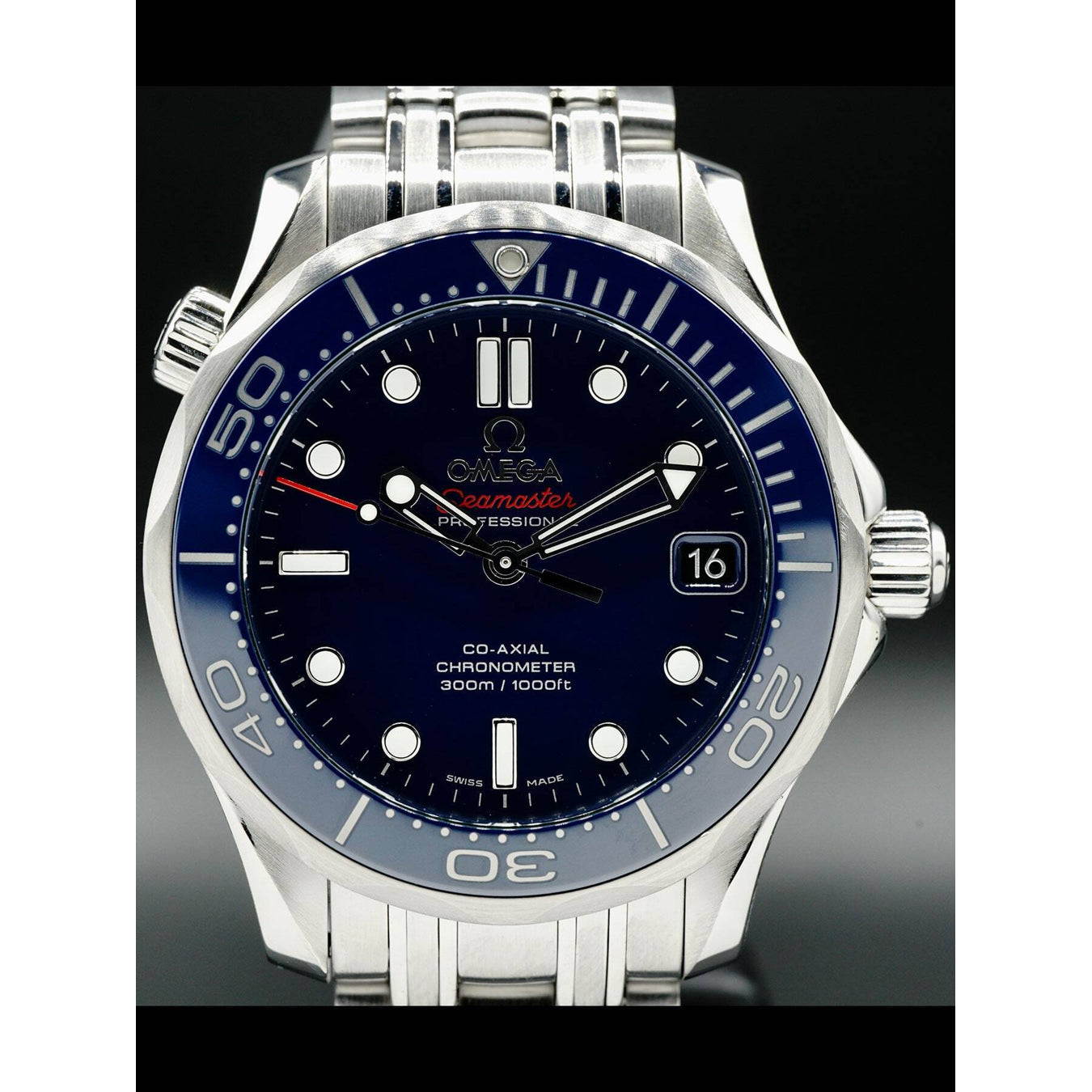 Omega Seamaster Steel on Bracelet Blue Dial 212.30.36.20.03.001