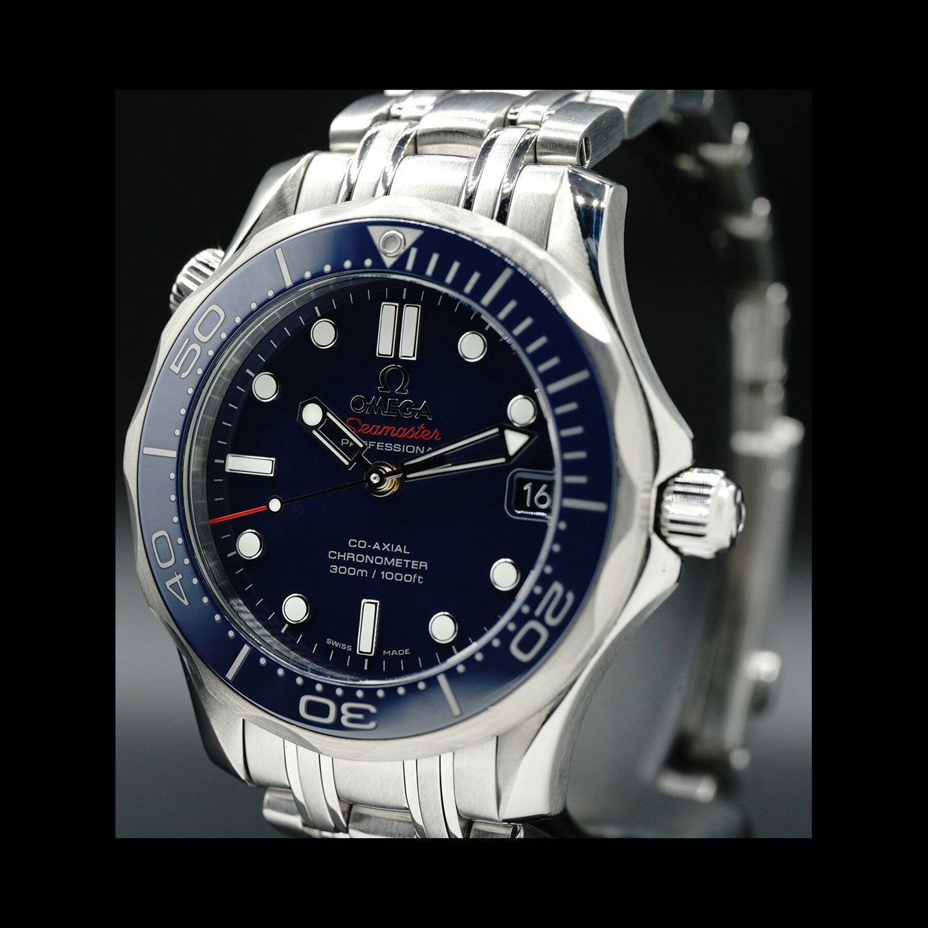 Omega Seamaster Steel on Bracelet Blue Dial 212.30.36.20.03.001