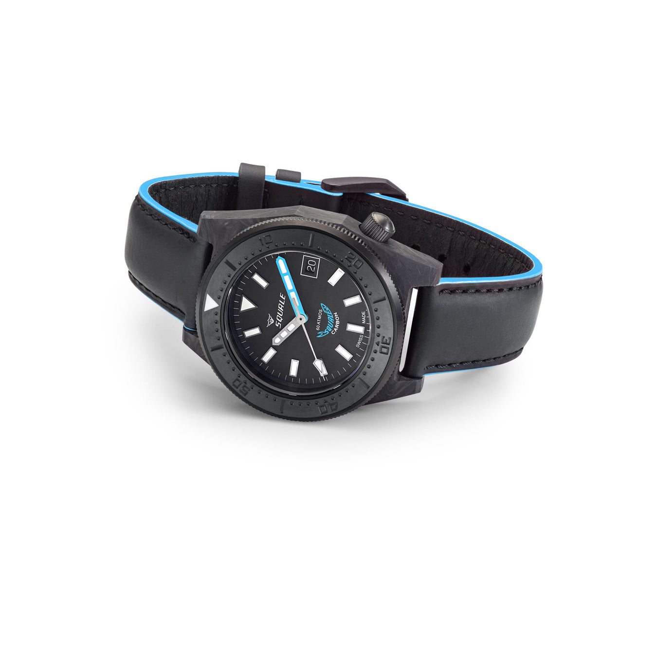 Squale T183 Forged Carbon T-183FCBL