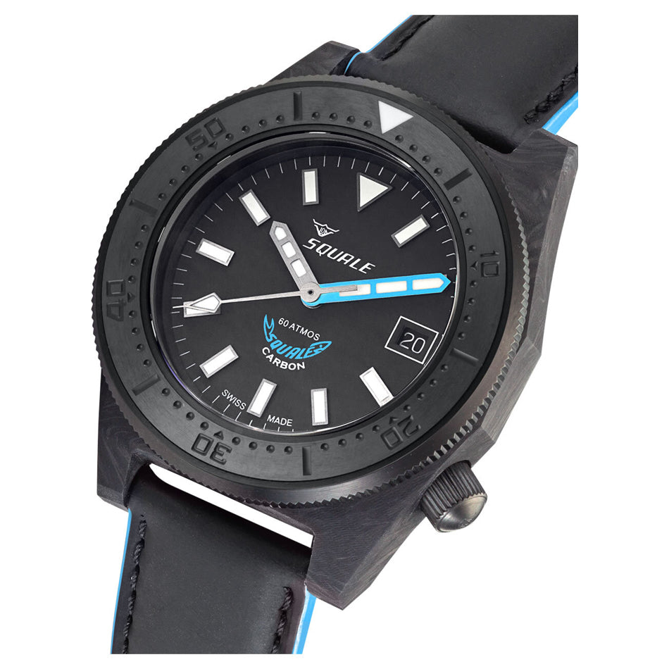 Squale T183 Forged Carbon T-183FCBL