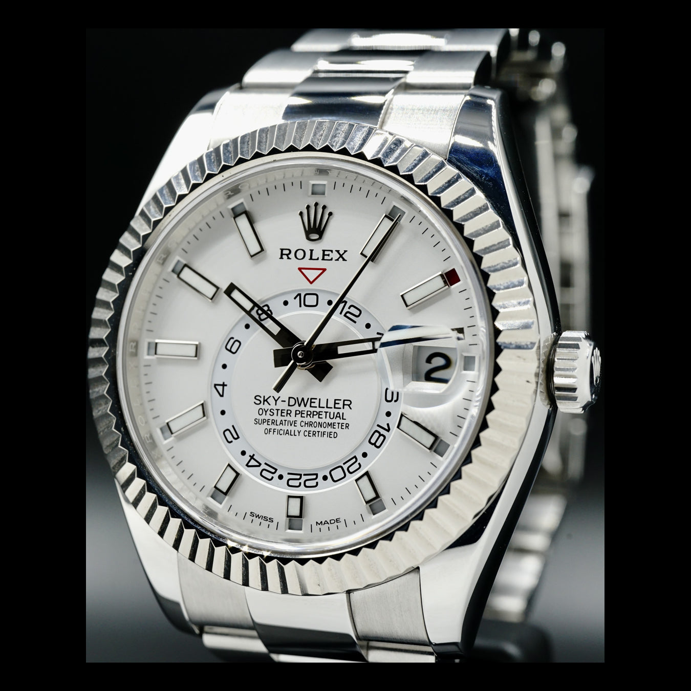 Rolex Sky-Dweller White Dial 326934