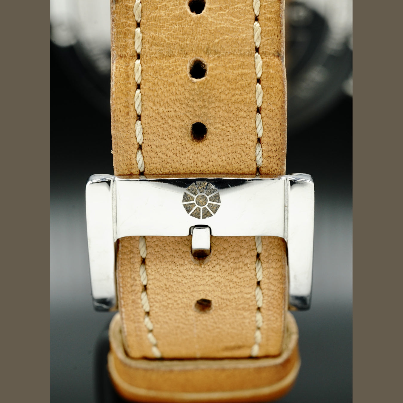 Giuliano Mazzuoli Manometro Ivory Polished Stainless Steel MRP01N