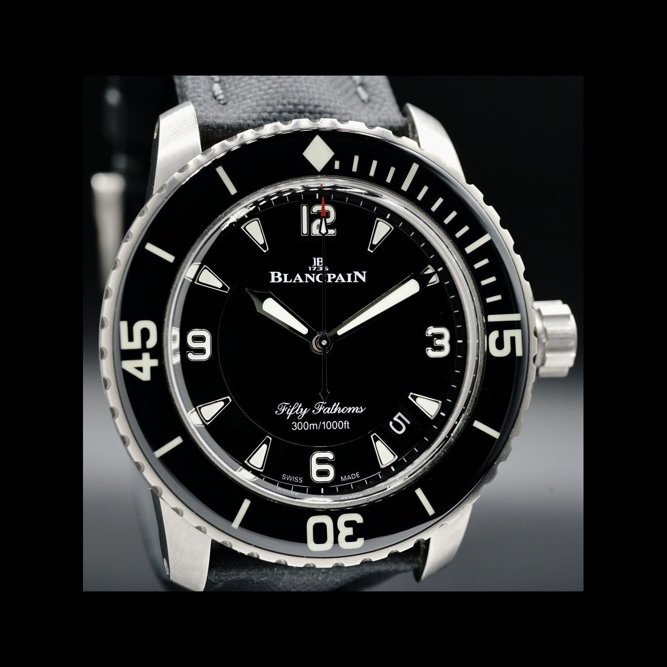 Blancpain Fifty Fathoms Titanium 5015-12B30-B52A