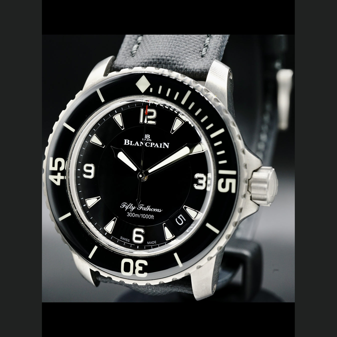 Blancpain Fifty Fathoms Titanium 5015-12B30-B52A