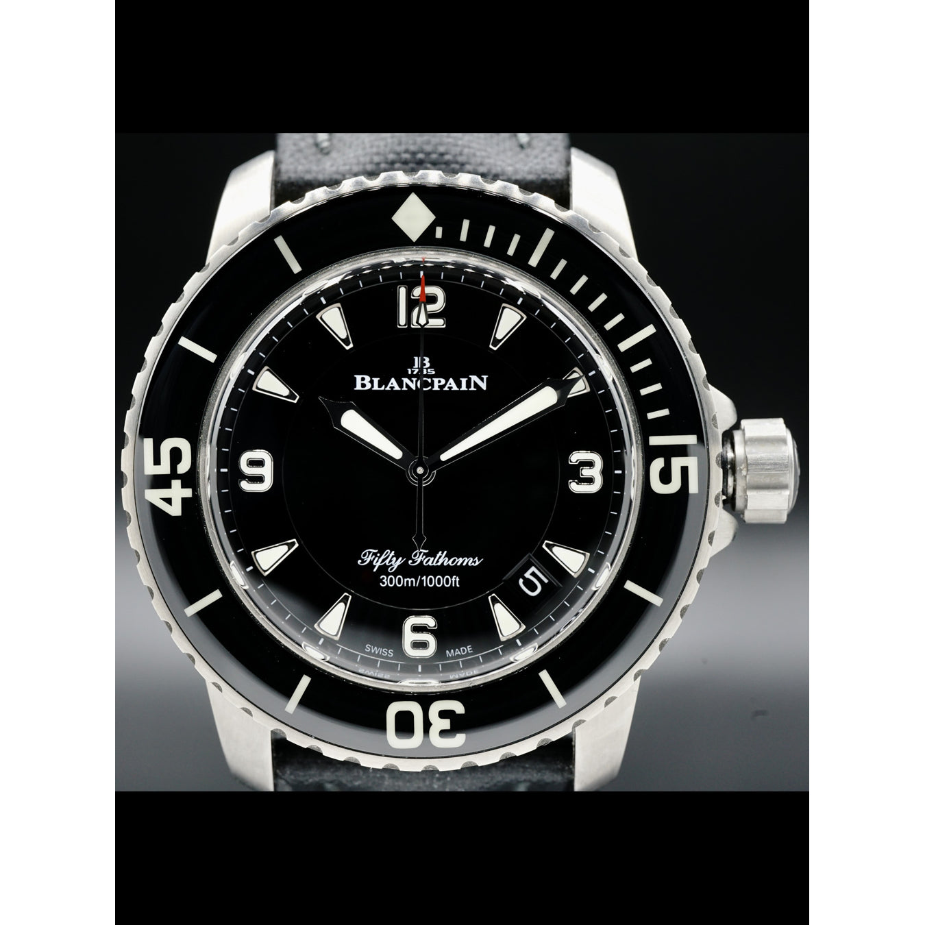 Blancpain Fifty Fathoms Titanium 5015-12B30-B52A