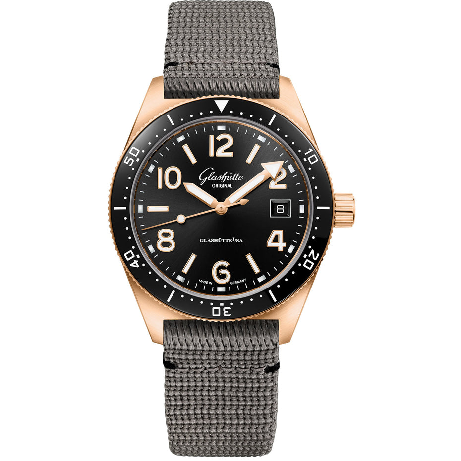 Glashütte Original SeaQ Red Gold 39mm 1-39-11-17-91-34