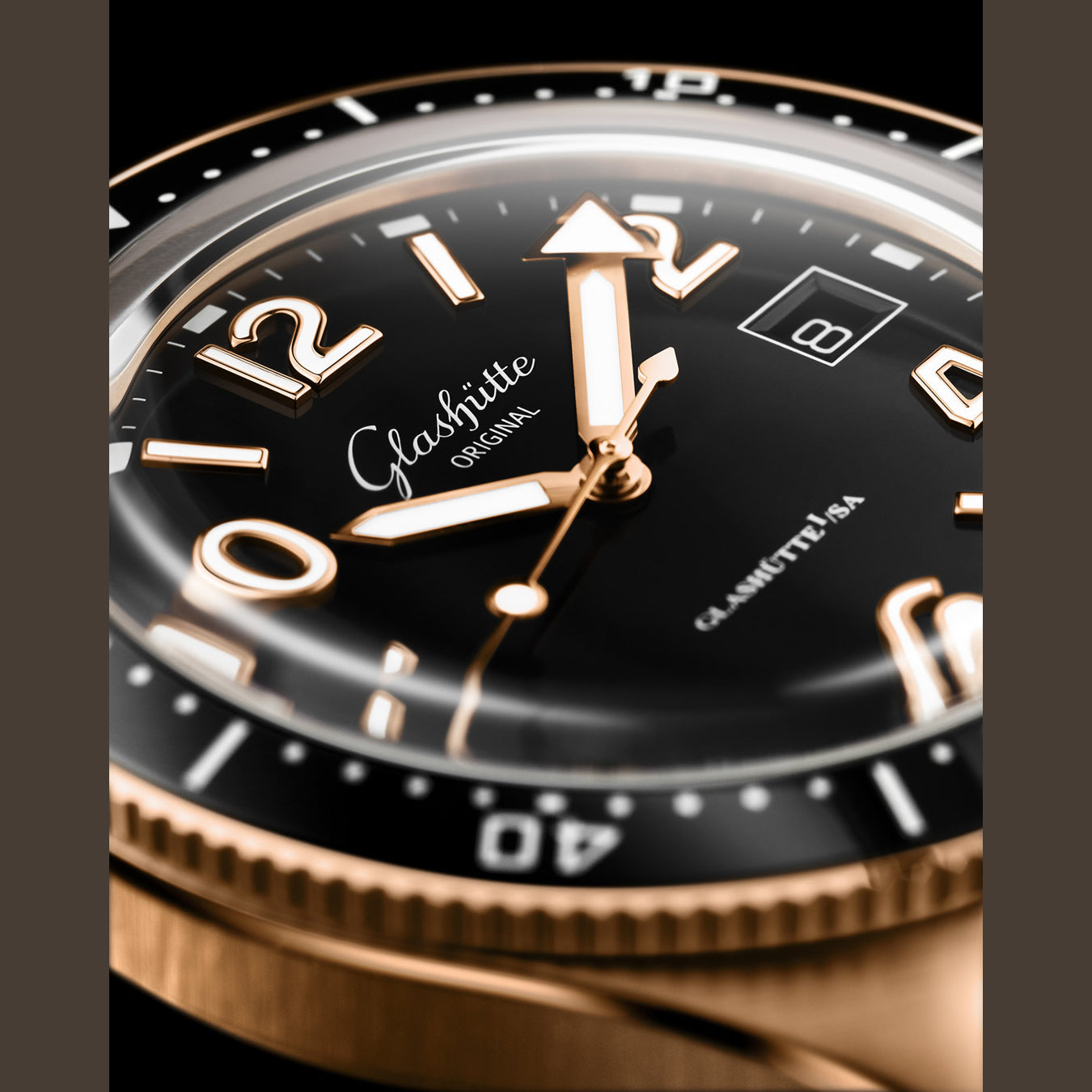 Glashütte Original SeaQ Red Gold 39mm 1-39-11-17-91-34