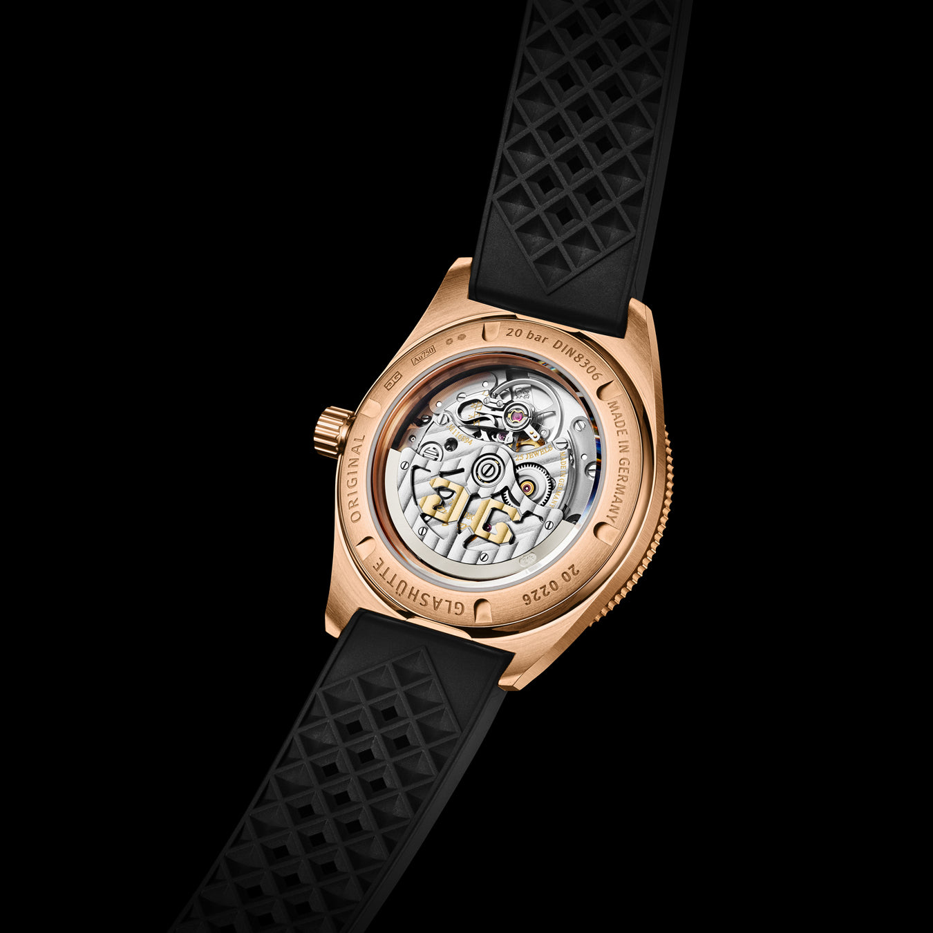Glashütte Original SeaQ Red Gold 39mm 1-39-11-17-91-33