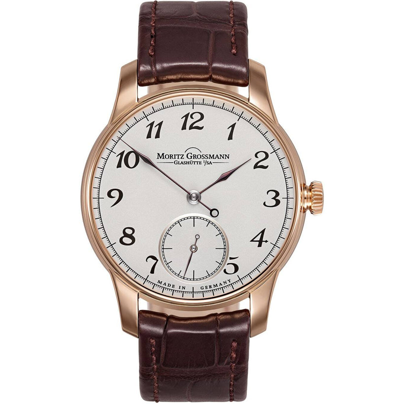 Moritz Grossmann 37 Arabic Rose Gold Silver