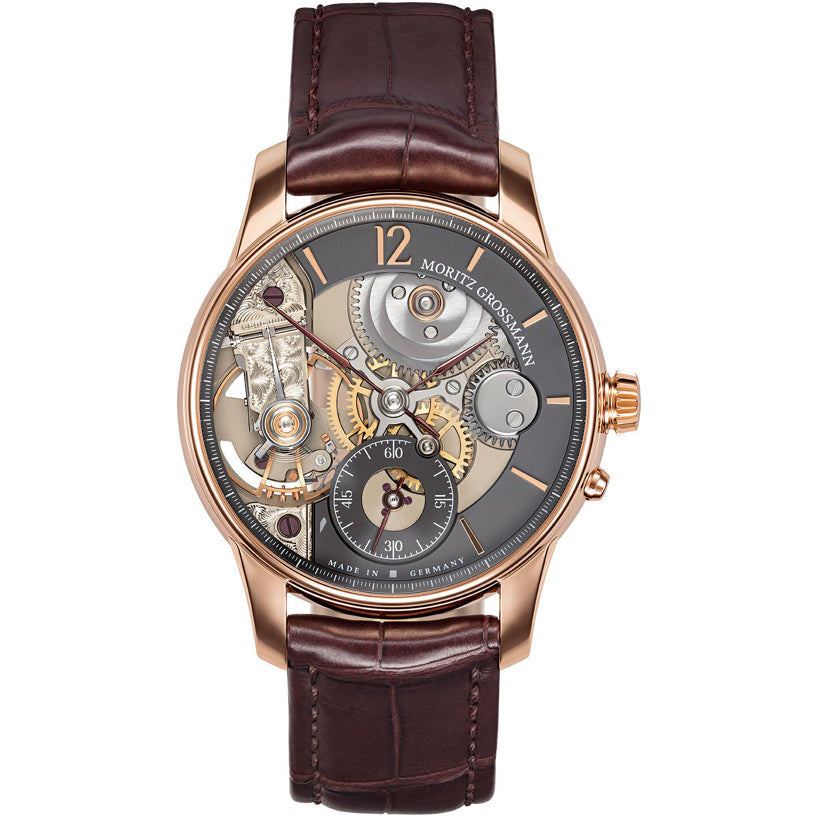 Moritz Grossmann Backpage Rose Gold Charcoal