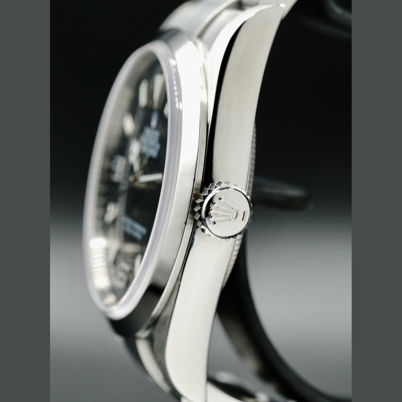 Rolex Explorer Black Arabic Dial 114270
