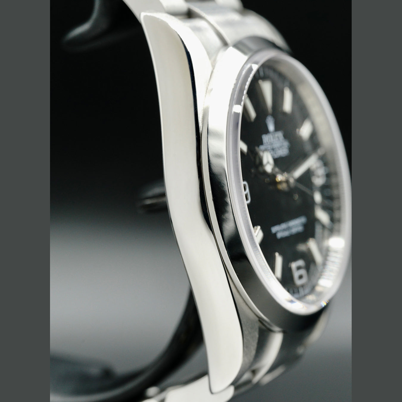 Rolex Explorer Black Arabic Dial 114270