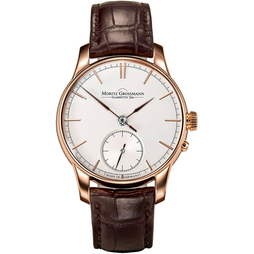 Moritz Grossmann Index Rose Gold Argenté