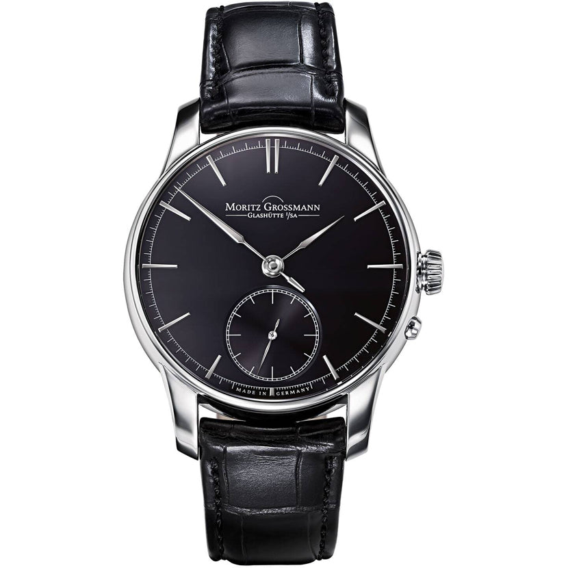 Moritz Grossmann Index White Gold Charcoal