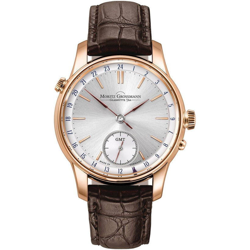 Moritz Grossmann GMT Rose Gold Argenté