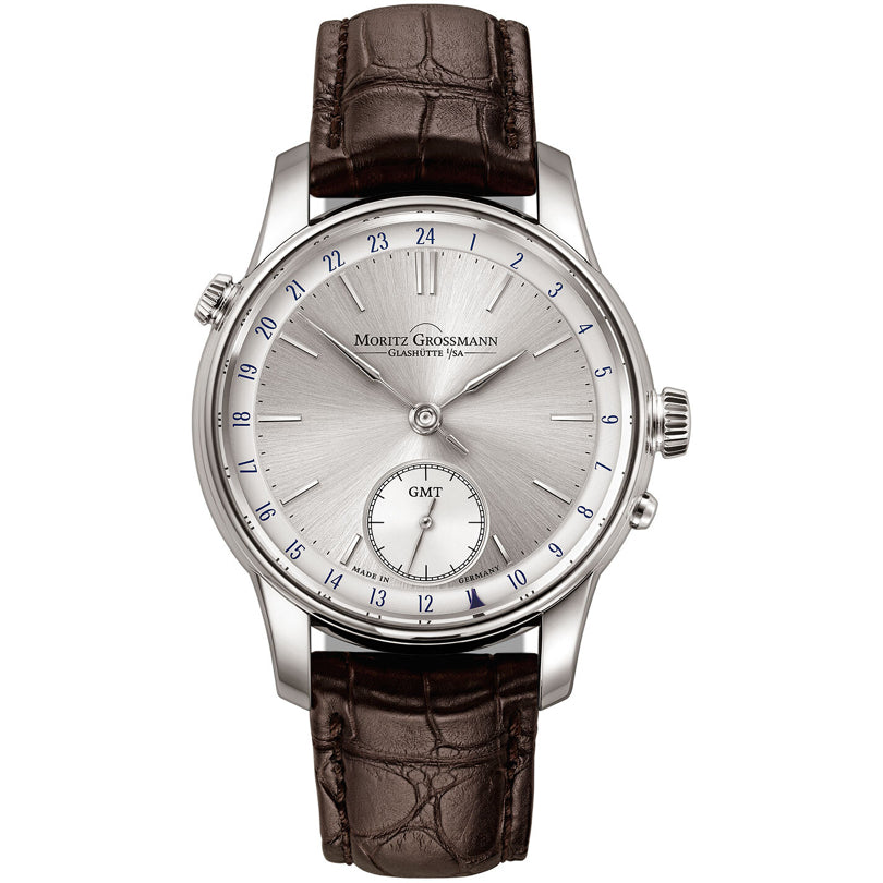 Moritz Grossmann GMT White Gold Argenté