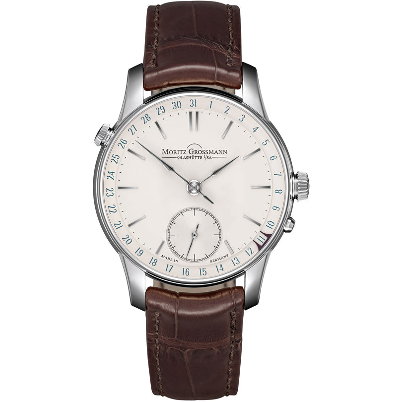 Moritz Grossmann Date White Gold Argente