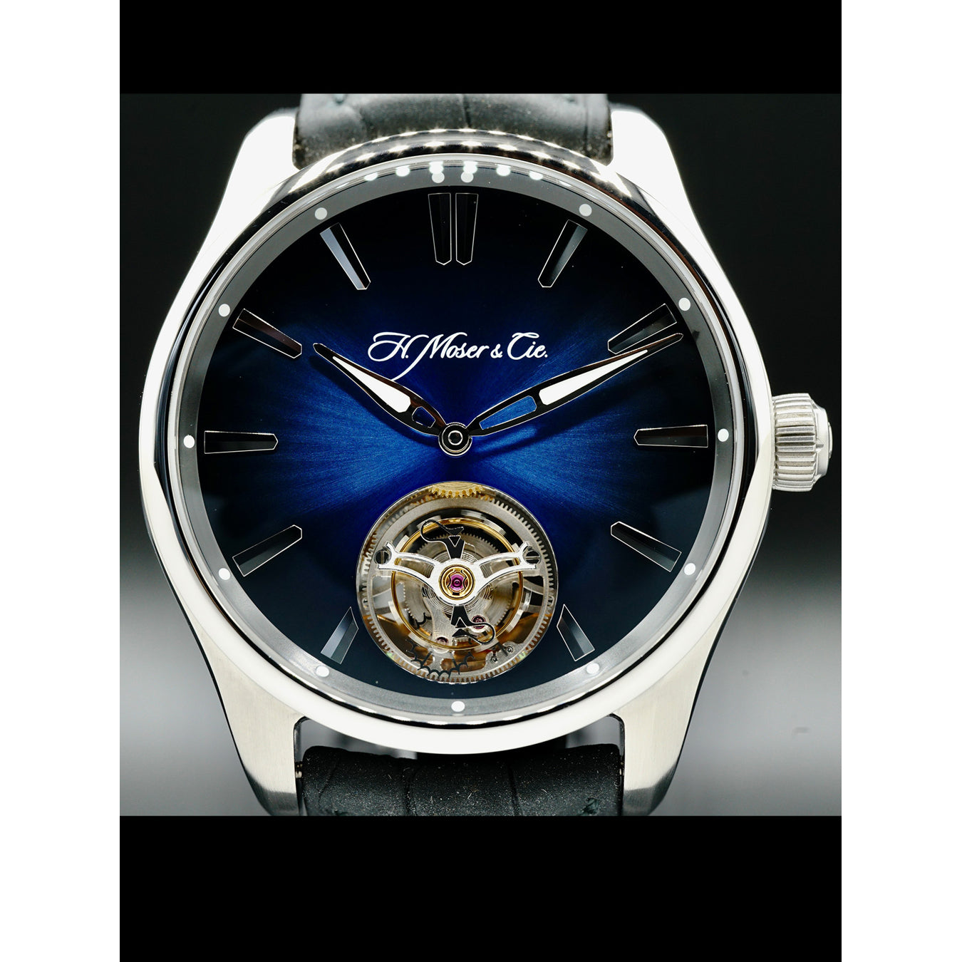 H. Moser and Cie. Pioneer Tourbillon 3804-1201