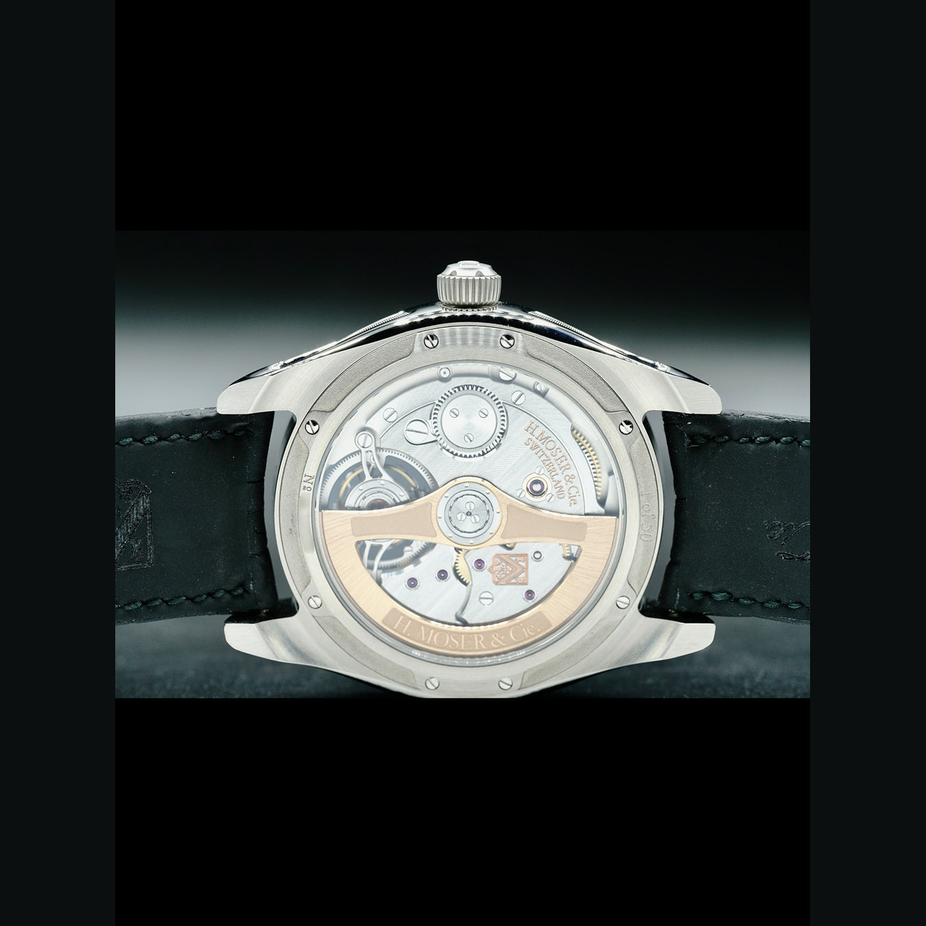 H. Moser and Cie. Pioneer Tourbillon 3804-1201