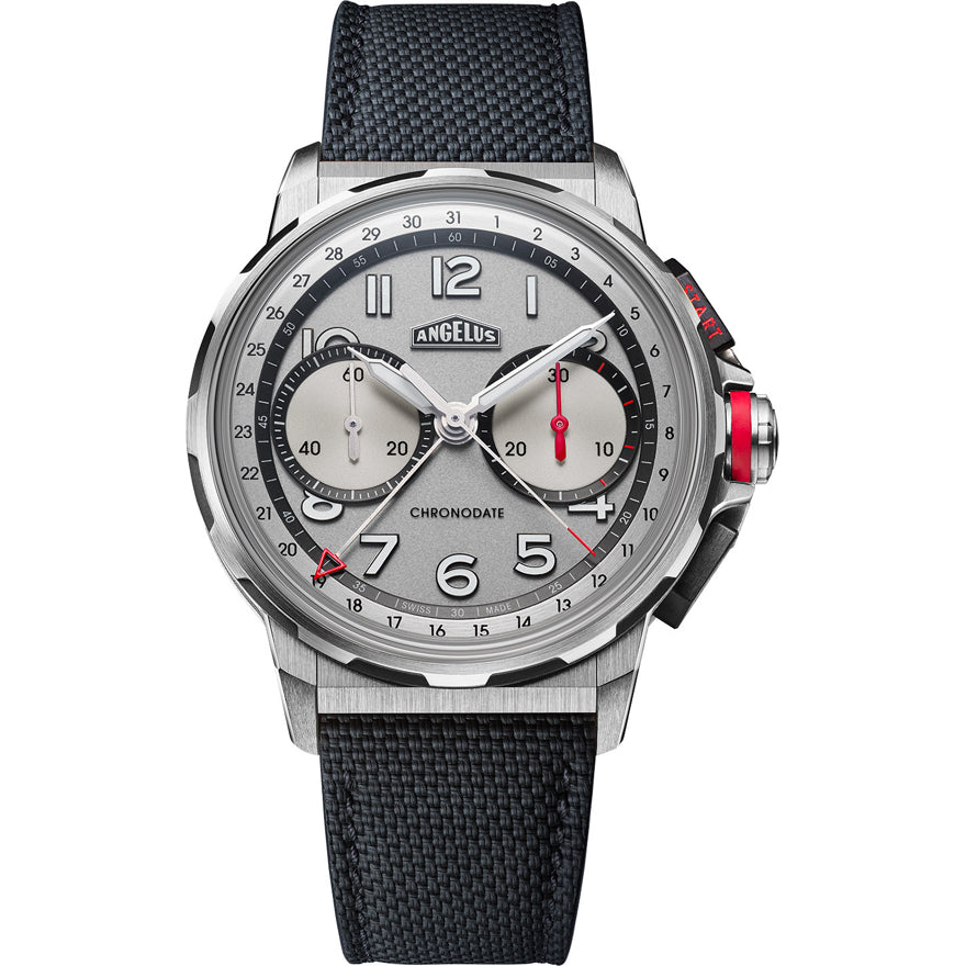 Angelus Chronodate Titanium White