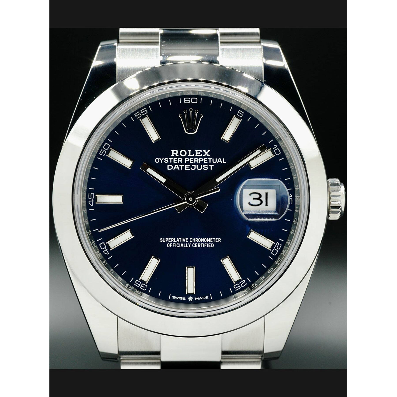Rolex Oyster Perpetual Datejust 41 Blue Dial 126300