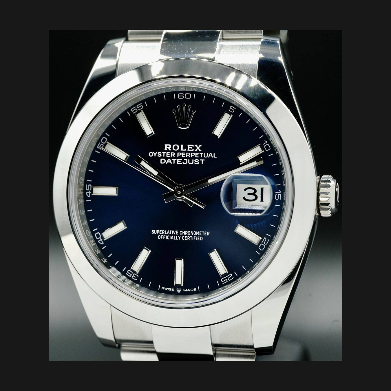 Rolex Oyster Perpetual Datejust 41 Blue Dial 126300