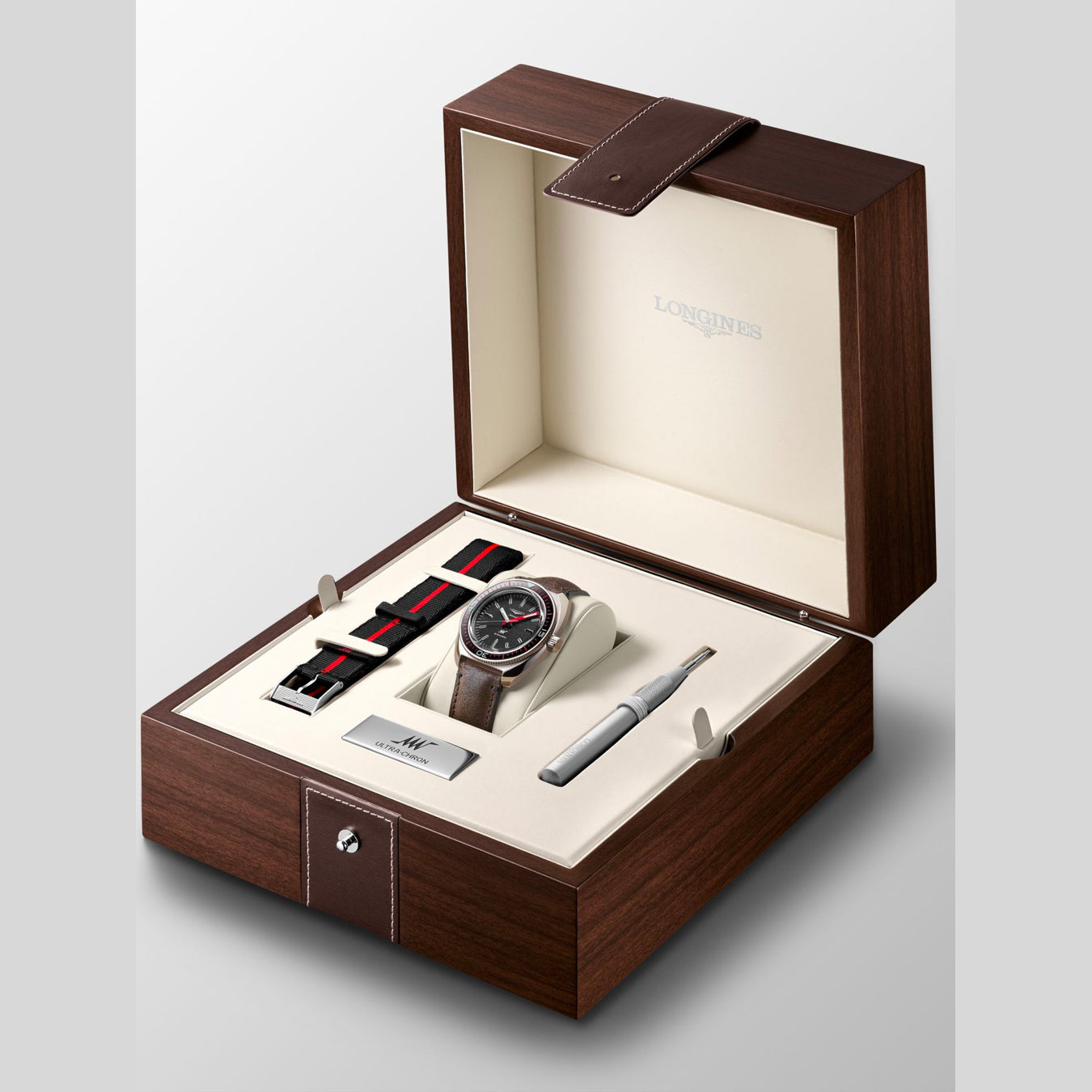 Longines Ultra-Chron Box Edition on Strap