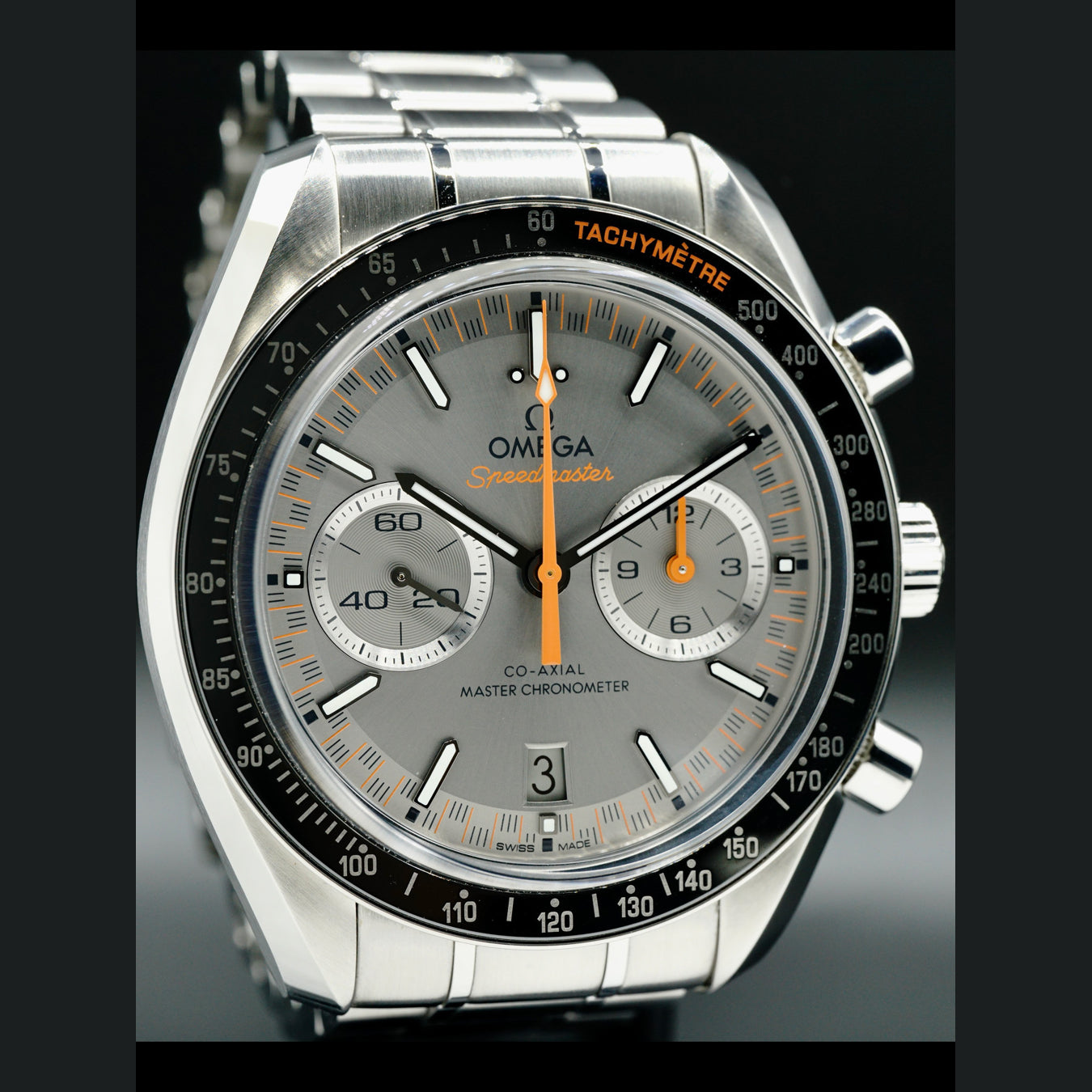 Omega Speedmaster Racing Co-Axial Master Chronometer Chronograph 44.25mm on Bracelet 329.30.44.51.06.001